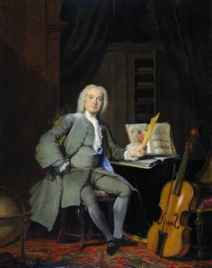 Portrett av et medlem av Van der Mersch-familien, 1736