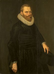 Portrett av Dirck Hasselaer av Cornelis Van der Voort