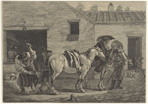 hovslager av Cornelis Visscher (II)