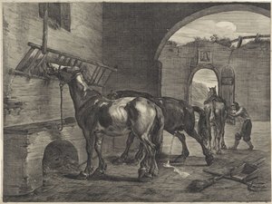 Stabil av Cornelis Visscher (II)