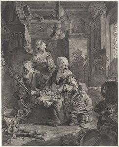 pannekakemaker av Cornelis Visscher (II)