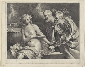 Susanna og de eldste av Cornelis Visscher (II)