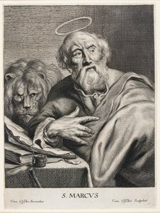 St. Mark av Cornelis Visscher