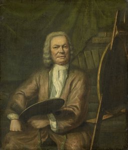 Portrett av Jan Maurits Quinkhard, maler av Cornelis Wever