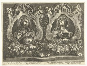 Kristus og Maria av Cornelis de Bout (possibly)