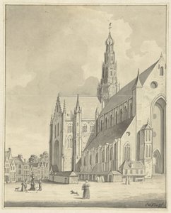 Saint Bavo i Haarlem av Cornelis de Kruyff