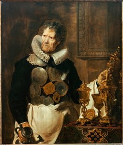 Portrett av Abraham Grapheus 1550-1624, 1620. av Cornelis de Vos