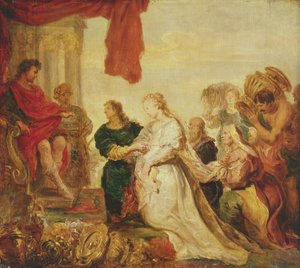 Kontinensen til Scipio av Cornelis de Vos
