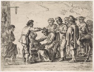kvakksalveren Sjangerscener (serietittel) av Cornelis de Wael