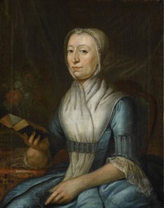 Portrett av Eva Goudriaan-de Veer av Cornelis van Cuylenburgh (II)