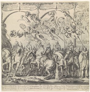 Triumftog av William av Orange, høyre plate