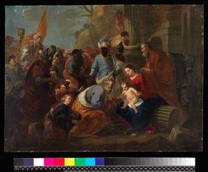 Adoration of the Kings, before 1667 (oil on copper)   1405615   no       norwegian Successfully Translated  Original: Charles IV of Spain as Huntsman Translat: Charles IV of Spain as Huntsman 1227369 no norwegian Successfully Translated Original: Chest of 