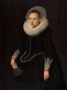 Portrett av Maria Overrijn van Schoterbosch (1599/1600-1638)