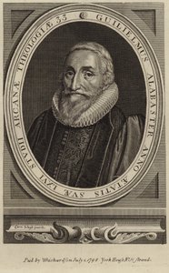 Portrett av William Alabaster av Cornelius Janssen van Ceulen