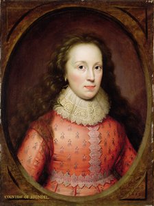 Portrait of a Woman, tradisjonelt identifisert som grevinnen av Arundel, 1619