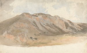 Fjelllandskap, Nord-Wales av Cornelius Varley