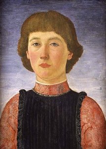 Portrett av en ung herremann av Cosimo Rosselli