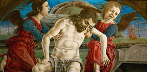 Renessanse :Le corps du Christ, entoure d