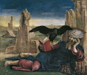 Evangelisten Johannes på Patmos