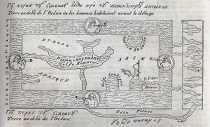 Planisphere (medlemmer) av Cosmas (after)
