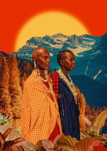 Maasai-kvinner i fjellene av CosmoZach
