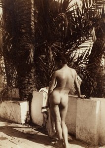 Naken mann, 1890.