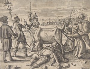 Kamp om den flamske melkekua, 1646.