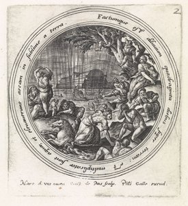 syndfloden History of Noah (serietittel) av Crispijn van de Passe (I)