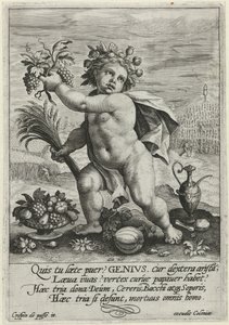 Genius The Essence of Human Existence (serietittel) av Crispijn van de Passe (I)
