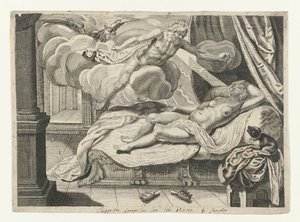 Jupiter og Semele Metamorphoses av Ovid (serietittel)