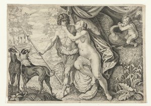 Venus i Adonis Metamorfosen van Ovidius (serietittel)