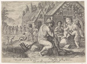 Det gode ekteskapet av Crispijn van de Passe (II)