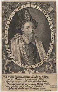 Jakob I, konge av England av Crispijn van de Passe I