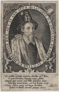 Jakob I, konge av England av Crispijn van de Passe I