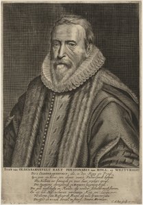 Johan van Oldenbarnevelt av Crispijn van de Passe I