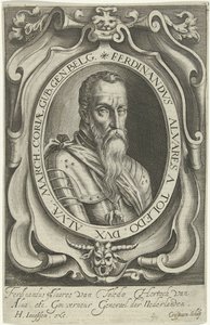 Portrett van Ferdinand Alvarez de Toledo, hertog van Alva