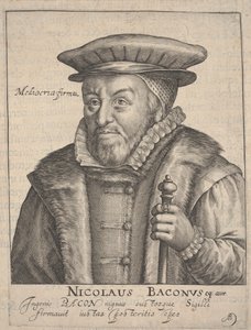 Nicholas Bacon av Crispin I de Passe