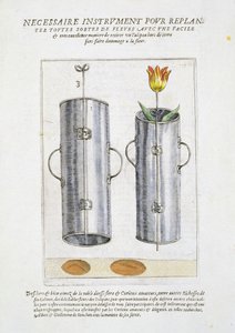 Enhet for å plante blomster på nytt, fra 