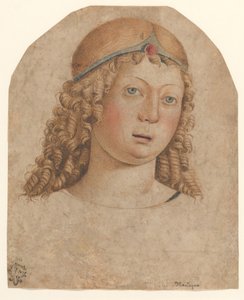 Leder for en ungdom med et diadem, sent på 1400-tallet - begynnelsen av 1500-tallet. av Cristoforo Caselli