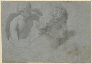 To studier av en ungdom, ca.1600-10 av Cristoforo Roncalli