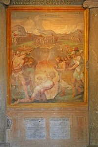 Martyrdøden til mange helgener av Cristoforo and Tempesta, Antonio Roncalli