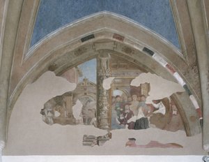 Scener fra livet til Saint Catherine, Cappella Bolla av Cristoforo de Mottis