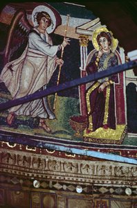 Bebudelsen, ca. 540 (mosaikk)