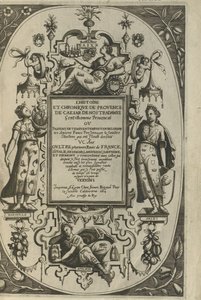 Tittelside til History and Chronicle of Provence, 1614 av César de Nostredame