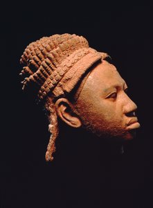 Yoruba-dronninghode fra Ita Yemoo, Ife, Nigeria av Culture Yoruba
