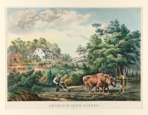 American Farm Scenes./ nr. 1 av Currier and Ives