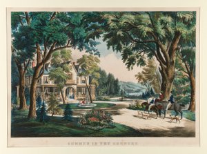 Sommer på landet av Currier and Ives