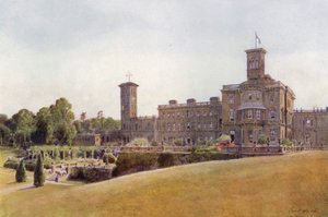 Osborne House and Terraces (farge litho)