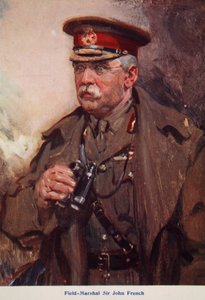 Feltmarskalk Sir John French, illustrasjon fra 