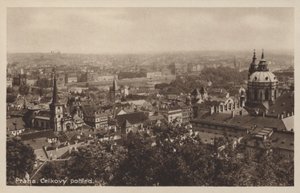 Generell utsikt over Praha av Czech Photographer